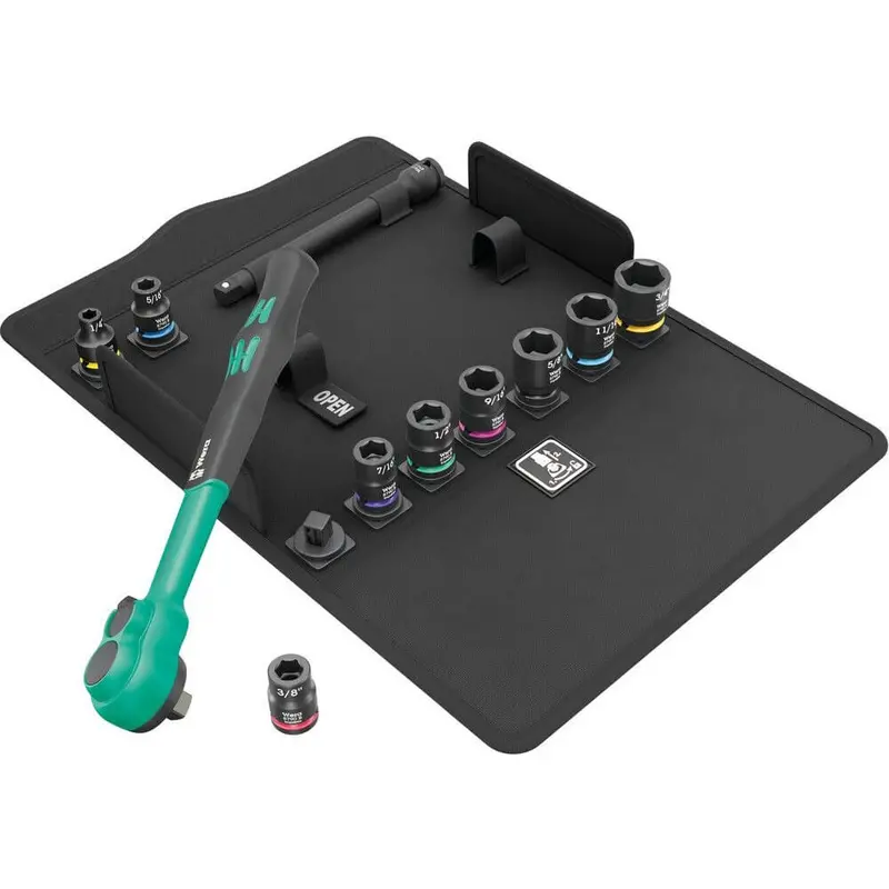Wera 8100 Sb 13 Zyklop Imperial Ratchet Set – 11-Piece Ergonomic Kit 1