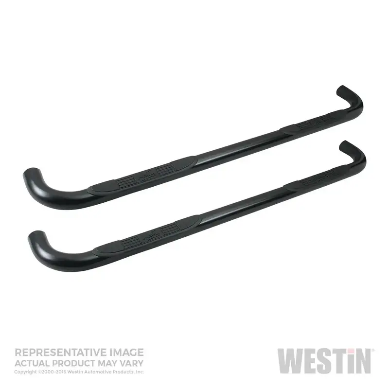 Westin Signature Series 3-Inch Round Step Bars For Full-Size Trucks 1