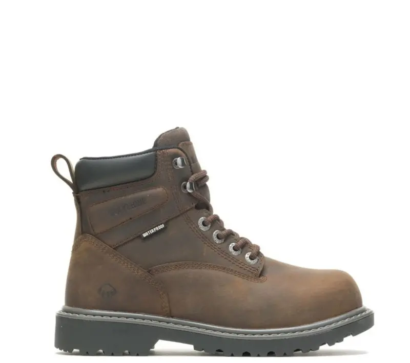 Wolverine Floorhand Waterproof Eh Steel Toe Work Boots For Women – 6-Inch Safety Footwear 1