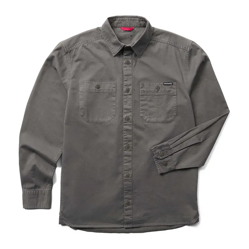 Wolverine Leland Twill Button-Down Shirt – Men'S Long-Sleeve Work Top 1