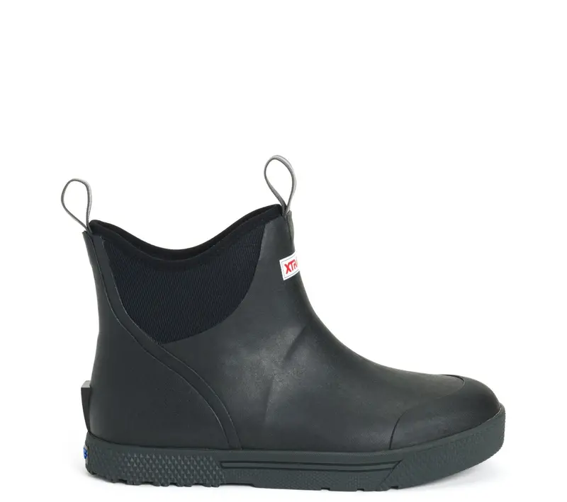 Xtratuf Men'S Wheelhouse 6-Inch Waterproof Ankle Boots – Black Slip-Resistant Design 1