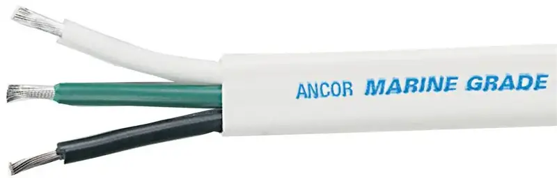 Ancor Triplex Marine Cable – 6/3 Awg (3 × 13 Mm²), Tinned Copper Conductors 1