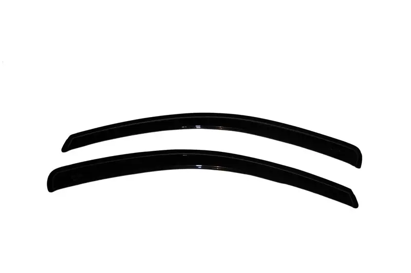 Auto Ventshade Ventvisor Deflectors – Smoke-Tinted, Outside-Mount Design (2-Piece) 1
