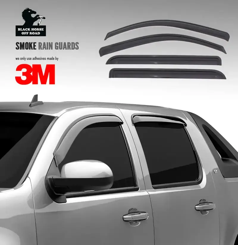 Black Horse Off Road 140400 Smoke-Tinted Acrylic Adhesive Trim Tape – Easy-Apply Finish 1