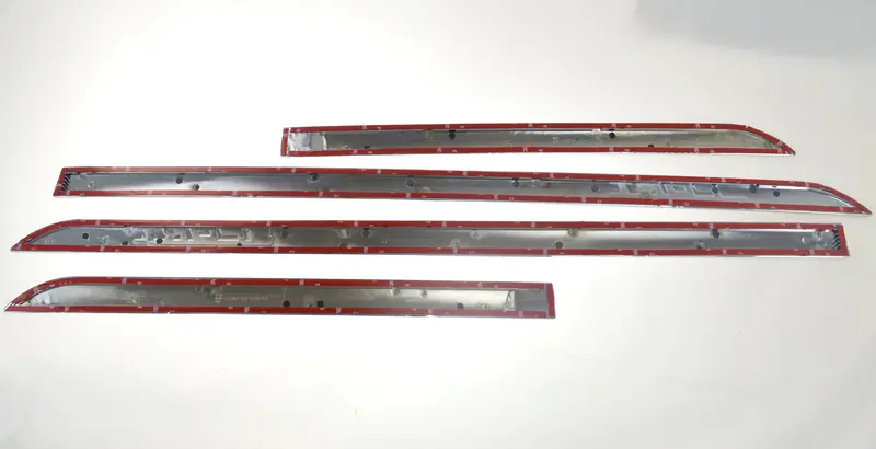 Black Horse Off Road Door Pillar Post Trim Set For Pontiac (Part #Pont-P-Trim-1A) 1