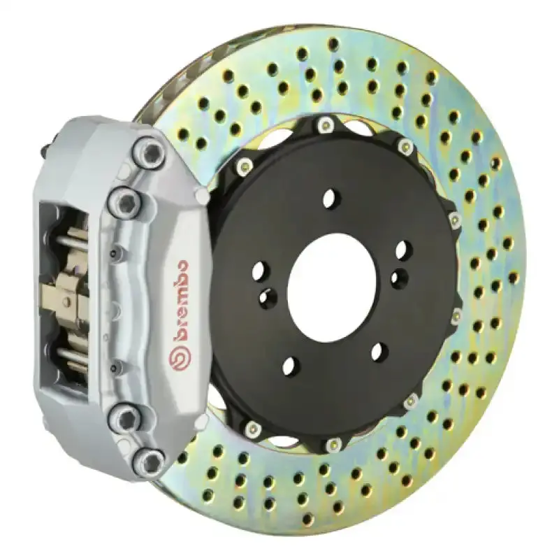 Brembo Gt Big Brake Kit – Rear 4-Piston Calipers & Drilled 328X28Mm Rotors For E350/Cls350 1