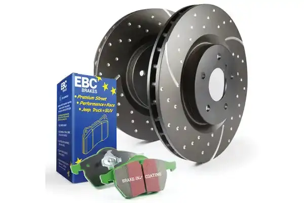 Ebc Sport Slotted Brake Rotors – Wide-Groove Design For Enhanced Cooling And Fade Resistance (Part S3Kr1183) 1