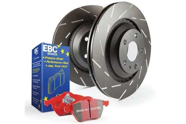Ebc Usr Riveted Slotted Brake Rotors – S4Kr1504, Engineered To Reduce Wind Noise 1