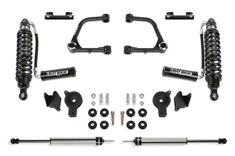 Fabtech K7091Dl Upper Control Arm Kit – Includes Uniballs And Dual-Link Suspension System For Lifted Trucks 1