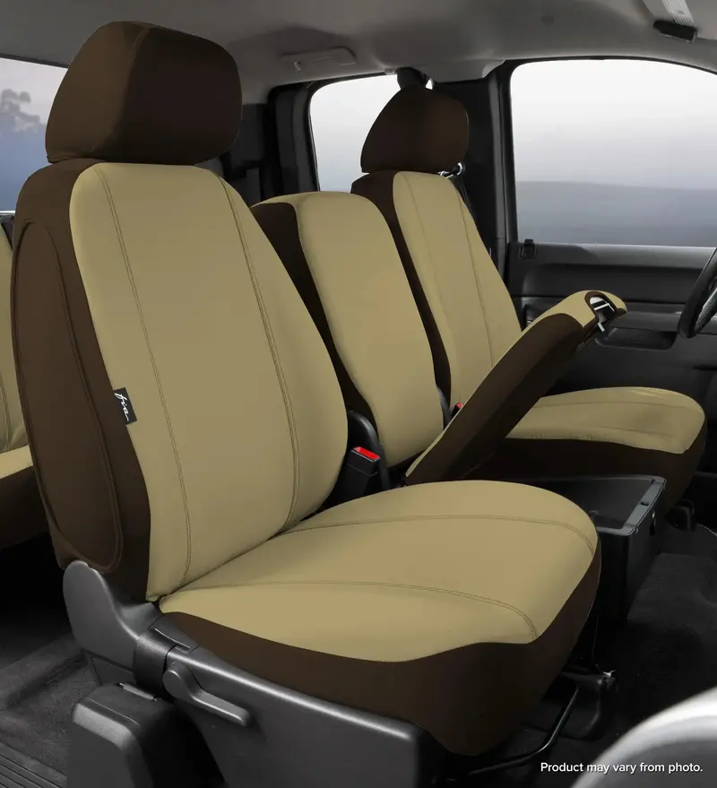 Fia Sp87-36 Taupe Poly-Cotton Custom-Fit Seat Protector Cover (Sp80 Series) 1
