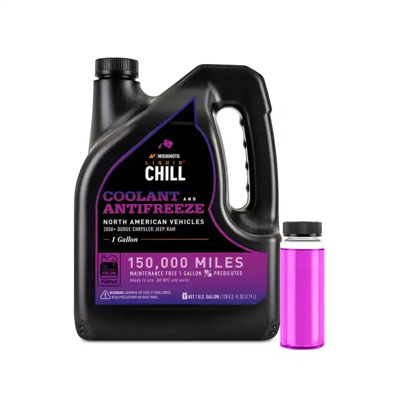 Liquid Chill Eg Premium Coolant – Long-Life Ethylene Glycol Formula In Vibrant Purple For North American Vehicles 1