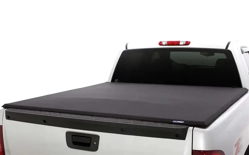 Lund Genesis Elite Roll-Up Tonneau Cover – Black, Includes Utili-Track Adapter Kit 1