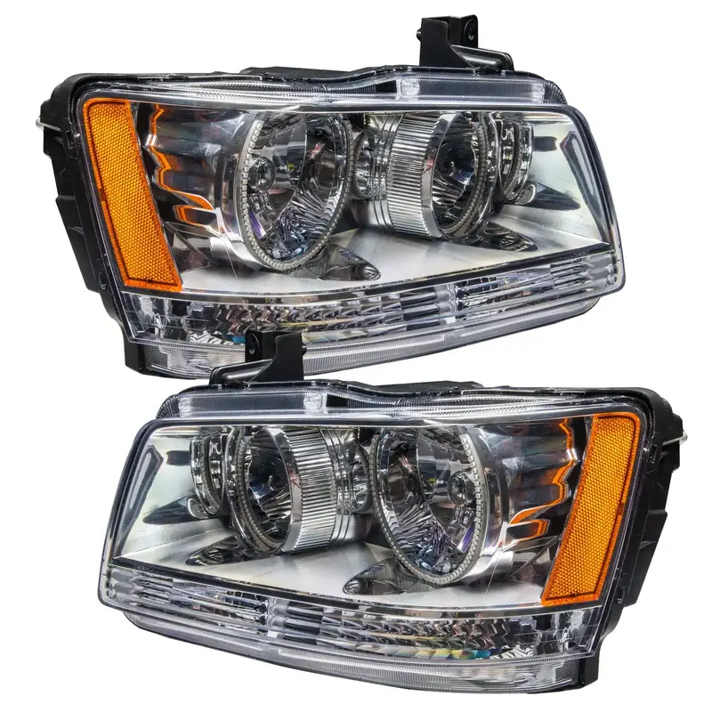 Oracle Lighting 8901-334 Colorshift Led Headlights – Pre-Wired Smd Assembly With Chrome Bezels (Controller Not Included) 1