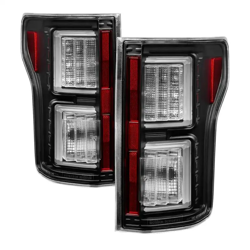 Spyder Auto Led Light Bar Tail Lights – Black Housing, Model 5085689 1