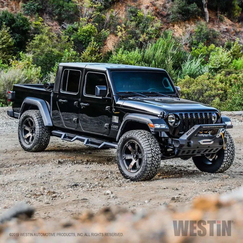 Westin 59-80085 Wj2 Stubby Front Bumper – Integrated Led Light Bar Mount, Off-Road Ready 1
