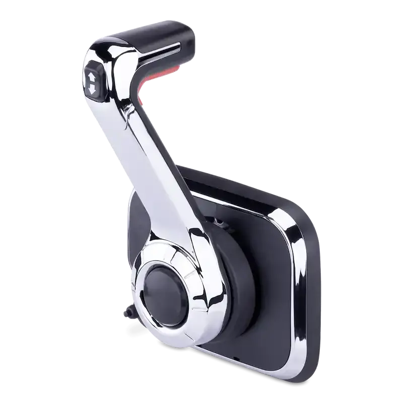 Xtreme Side-Mount Control Bracket – Chrome-Plated, Universal Mounting System 1